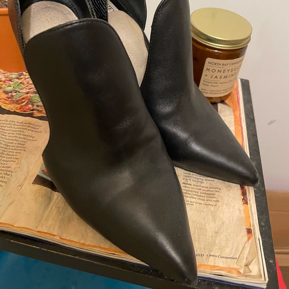 Black Steve Madden Pointy Heels